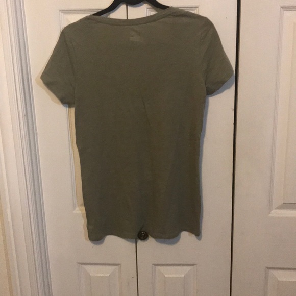 Pink Olive Green Shirt - Picture 4 of 4